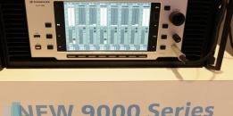 System bezprzewodowy Sennheiser 9000 na targach Plasa 2012 w Londynie